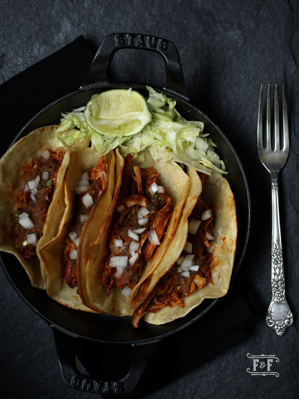 Tequila and Beer Chicken Tacos